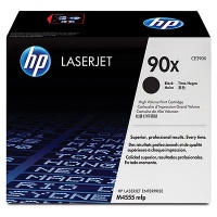 Cartucho original de tóner negro de alto rendimiento HP 90X LaserJet